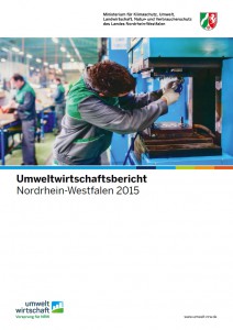 Umweltwirtschaftsbericht Cover. Quelle: http://www.umwelt.nrw.de/